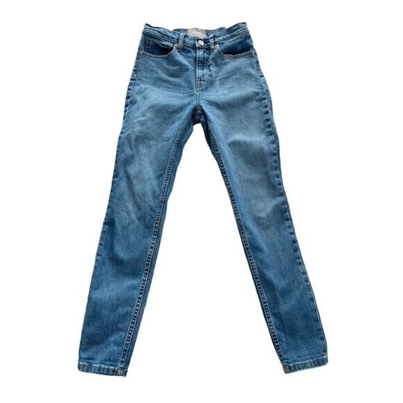 EVERLANE Women's Sz 26 High Rise Skinny Jeans - Picture 2 of 9